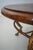 Round Leather Top Metal Base Coffee Table For Sale - Image 10 of 13