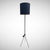 Metal Stitched Leather Floor Lamp from Jacques Adnet, 1950s For Sale - Image 7 of 11
