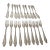 20th Century German Cutlery Fish Knives & Fish Forks Silver-Plated by Klingel - 20 Pieces For Sale
