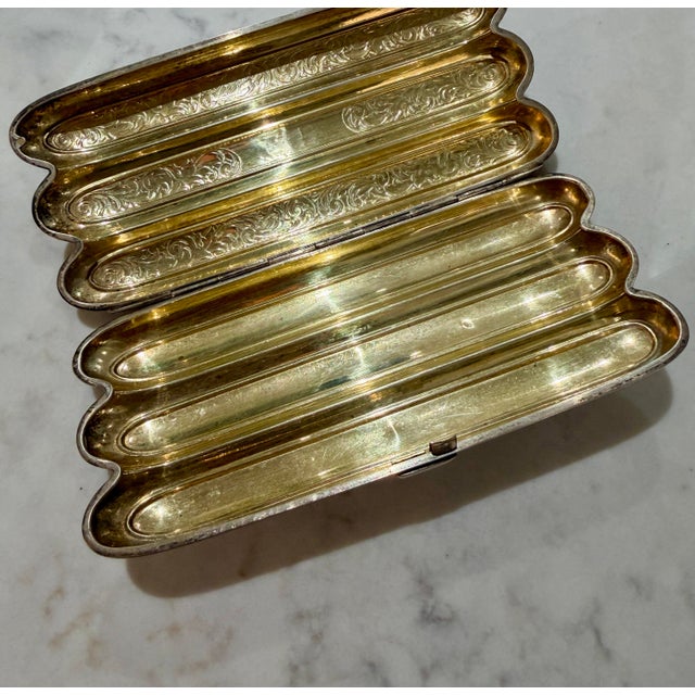 Antique c.1900 sterling silver three-finger cigar holder manufactured by Webster Company of North Attleboro, Massachusetts...