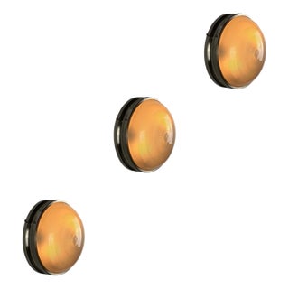 Sigma Wall Lights by Sergio Mazza for Artemide, 1960s, Set of 3 For Sale