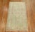 Textile Feminine Antique Turkish Oushak Rug, 3'4'' X 6' For Sale - Image 7 of 10