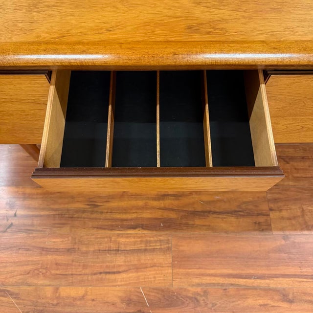 Wood White & Newton Long Teak Sideboard Bar For Sale - Image 7 of 14