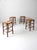 Mid-Century Rush Seat Stools Set of 4 For Sale - Image 15 of 18