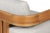 Gray Paradiso Outdoor Solid Teak Wood Chair - Grey Fabric For Sale - Image 8 of 9