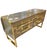 Contemporary Sideboard in Gold and Brass Glass from Justfurnituress SRL For Sale - Image 3 of 18
