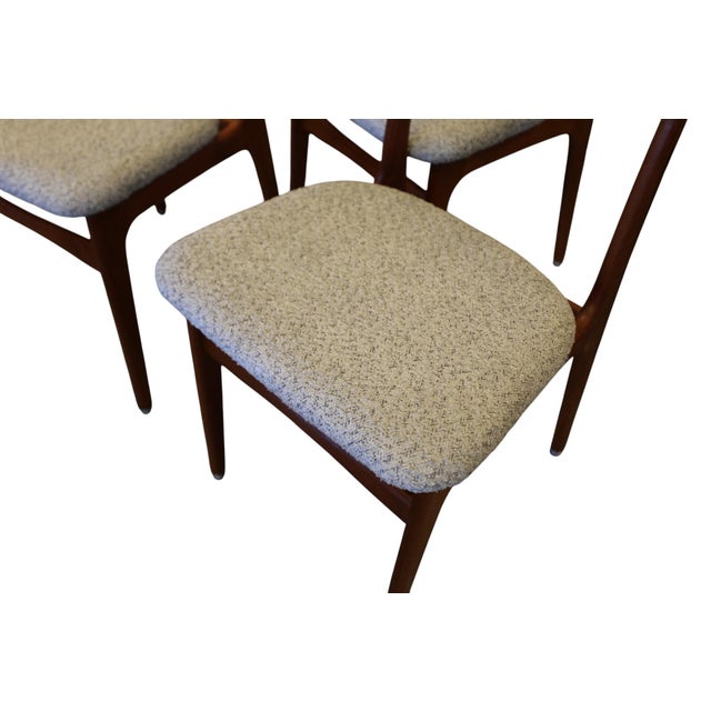 Danish Teak Dining Chairs by Schiønning & Elgaard for Randers Møbelfabrik, 1960s, Set of 6 For Sale - Image 9 of 12