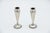 Silver Vases with Floral Reliefs, Set of 2 For Sale - Image 4 of 4