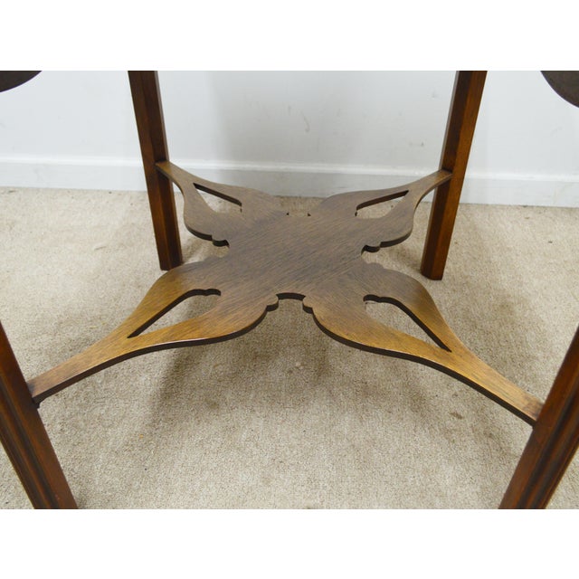 Brown Baker Historic Charleston Side Table For Sale - Image 8 of 13