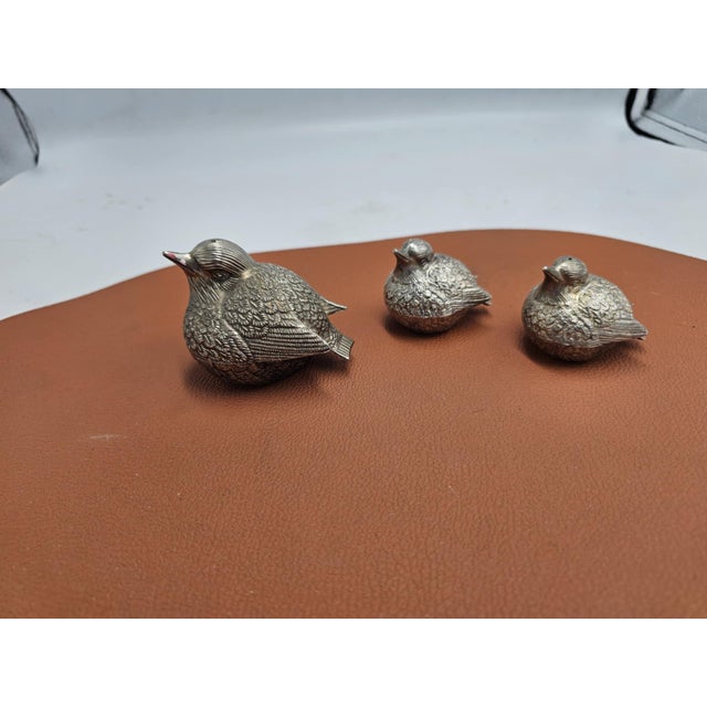 Vintage Bird Salt and Pepper Shakers, 1950s, Set of 3 For Sale - Image 3 of 9