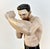 John L. Sullivan & James J. Corbett, American Painted in Color Boxer Sculptures, Boston Strong Boy by Arthur Waagen, c.1895, Set of 2 For Sale - Image 4 of 18
