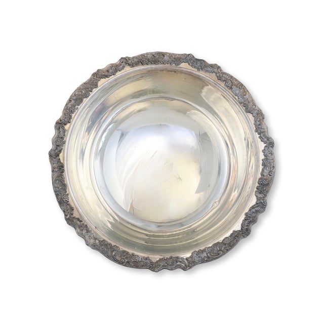 Midcentury Rogers Silverplate Beverage Cooler W/ Tray & Ladle For Sale - Image 9 of 11