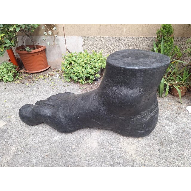 Black Sculpture Model UP7 Black Foot Lounge Chair by Gaetano Pesce for B&B, 1980s For Sale - Image 8 of 16