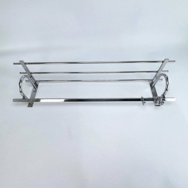 Art Deco Coat Rack in Chrome, 1930s For Sale - Image 4 of 8