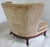 C2000 Donghia "Geneva" Collection Walnut Framed Club Chairs With Donghia Linen Velvet Textile -Pair For Sale - Image 10 of 16