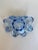 Murano Summeroso Blown Glass Blue Ashtray For Sale - Image 6 of 8
