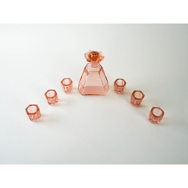 Vintage Italian Alcohol Serving Set, 1960s, Set of 7 For Sale - Image 4 of 8