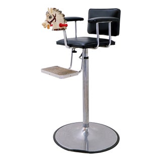 Vintage Children's Hairdresser or Barber Chair from Cavallino, 1950s For Sale