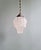 Art Deco Pendant Light in Frosted Clear Glass, 1920s-1930s For Sale - Image 11 of 18