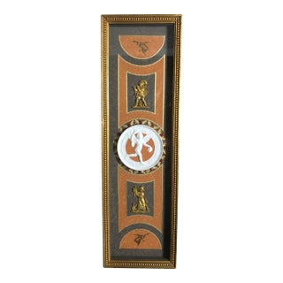 Plaque With Cornelian Cabochons and Gilt Bronze Mounts For Sale