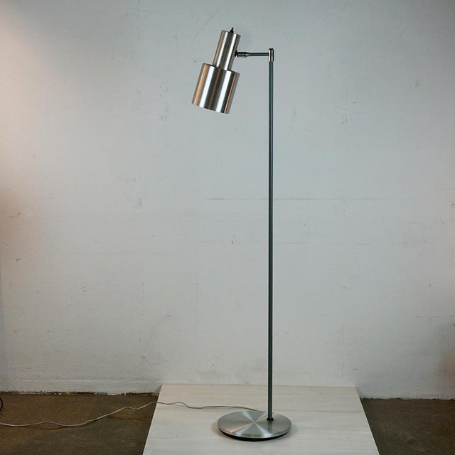 Scandinavian Modern Studio Floor Lamp attributed to Jo Hammerborg for Fog & Mørup, 1960s For Sale - Image 12 of 12
