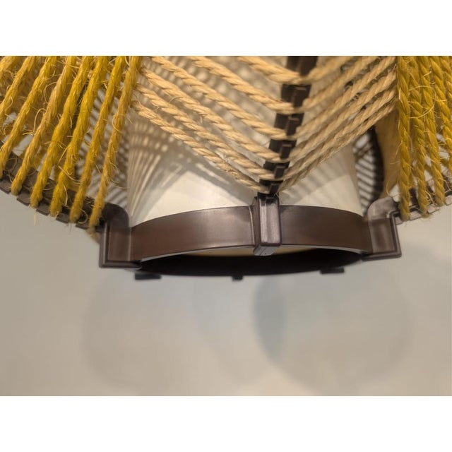 Plastic Vintage Hanging Lamp by Mk Leuchten, 1970s For Sale - Image 7 of 18