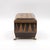 English Early 19th Century Specimen Wood Tea Caddy With Perspective Cube and Vandyke Parquetry For Sale - Image 3 of 12