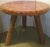 Wood Round Rope Covered Leg Wood Side Table For Sale - Image 7 of 7