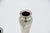 Silver Vases with Floral Reliefs, Set of 2, in Good conditions.