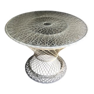 Mid-Century Modern Russell Woodard Fiberglass Patio Table For Sale