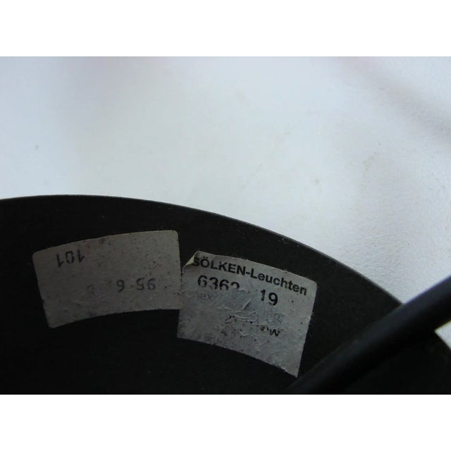 Pink Double Pendant Lamp by Solken, 1970s For Sale - Image 8 of 8