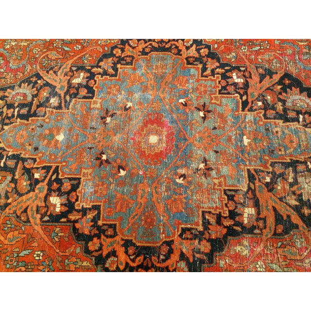 Late 19th Century Farahan Rug For Sale - Image 12 of 12