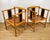Vintage Pair of Faux Bamboo Asian / Chinoiserie Chic Pagoda Chairs For Sale - Image 13 of 17