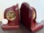 Mid-Century Modern Golf Theme Vintage Bookends With Brass Inserts-a Pair For Sale - Image 3 of 4