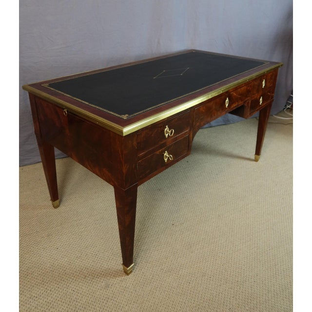 Executive Desk in Mahogany For Sale - Image 6 of 13