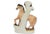 Late 19th Century Antique English Staffordshire Horse Spill Vase For Sale - Image 5 of 7