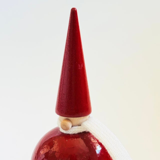 Wood Swedish Tomte Gnome by Larssons Tra For Sale - Image 4 of 8
