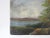 Antique Distressed European River & Forest Landscape Painting For Sale - Image 4 of 7