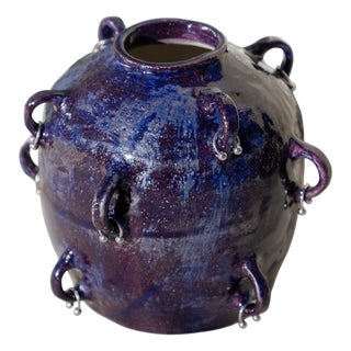 Purple Vase by Clodiadecora For Sale