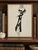 Bunny Williams Home Vintage French Fashion Art Print – Black Fur-Trim Coat Illustration, 36" X 48" For Sale - Image 4 of 9