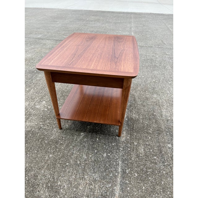 Mid-Century Modern 1960s Lane Single Drawer End Table/Nightstand Alta Vista For Sale - Image 3 of 12
