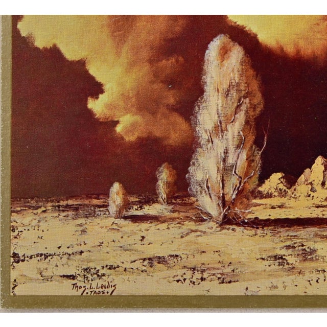 Thomas L. Lewis Print of Taos, Nm – Print of Original Oil Painting For Sale - Image 4 of 8