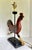 Wood Vintage Rustic Folk Art Rooster Table Lamp For Sale - Image 7 of 12