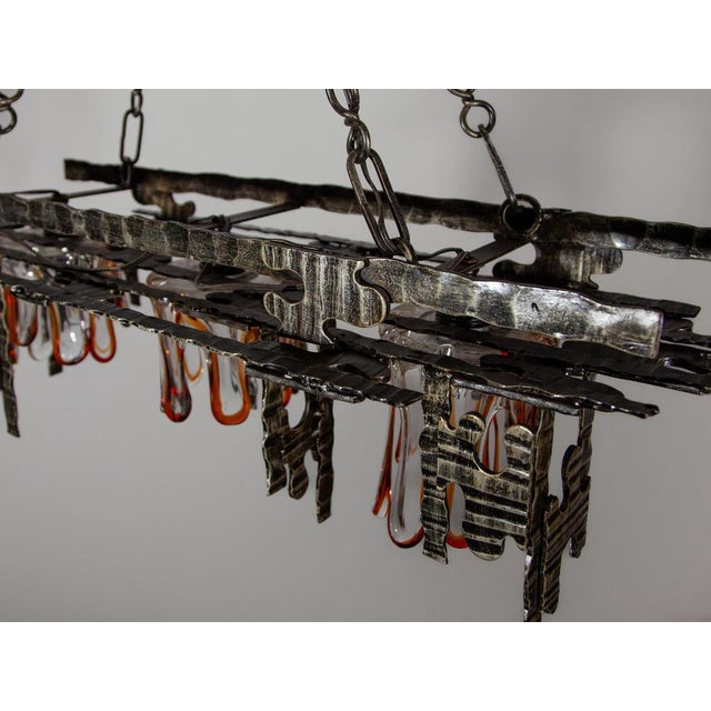 Large Brutalist Pendant, 1970s For Sale - Image 17 of 18