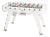 RS Barcelona Stainless Steel Foosball Table, White For Sale