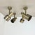 Minimalist Brass Tube Spot Wall Lights, Italy, 1970s, Set of 2 For Sale - Image 4 of 18