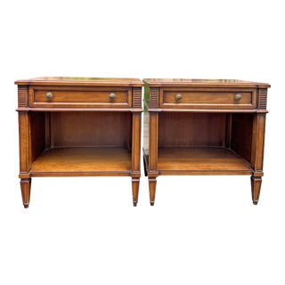 1960s Vintage Drexel French Provincial Nightstands - a Pair For Sale