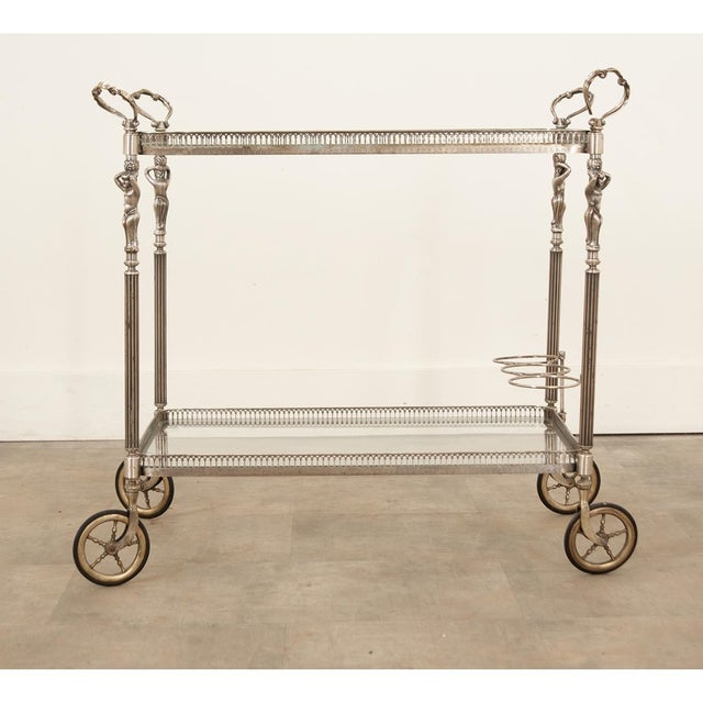 Early 20th Century French Art Nouveau Bar Cart Chairish