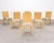 Set of Six Woven Vegan Leather Dining Chairs by Budji Layug For Sale - Image 4 of 17