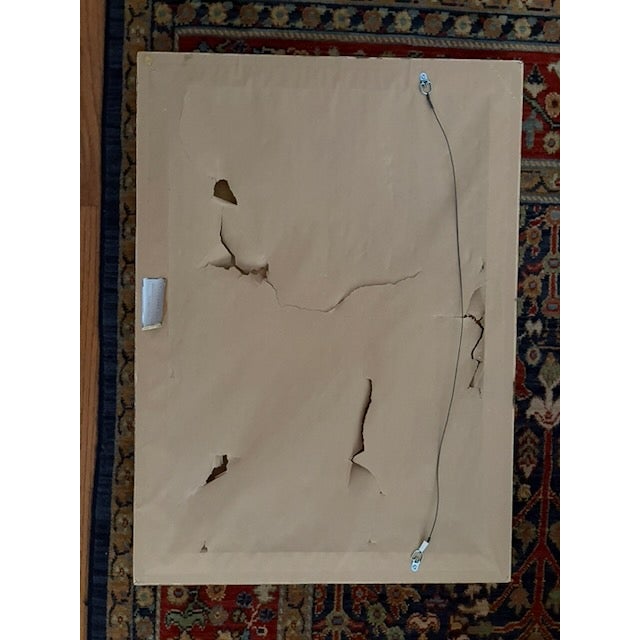 Wood Late 19th Century Primitive Landscape Painting - Unknown Artist For Sale - Image 7 of 7